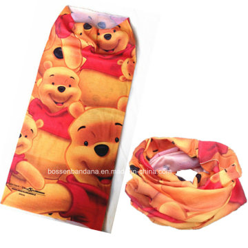 Custom Image Printed Cartoon Children′s Multifunctional Seamless Snowboard Outdoor Scarf